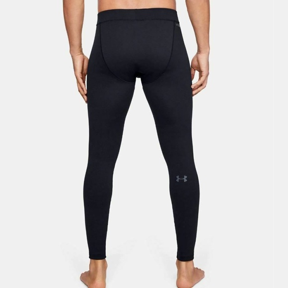 Under Armour Men's Leggings Base 3.0 Black Gear Fu 1343246 001 - Picture 3 of 5